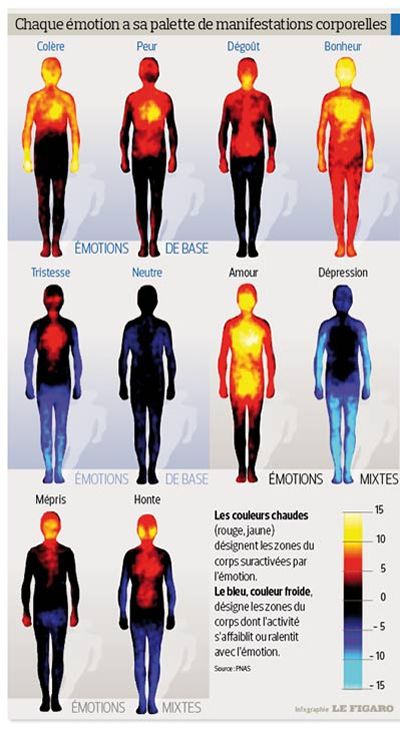 carte des émotions